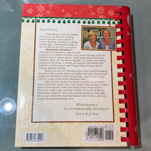 Homemade Christmas Recipe Book - Picture 2 of 3
